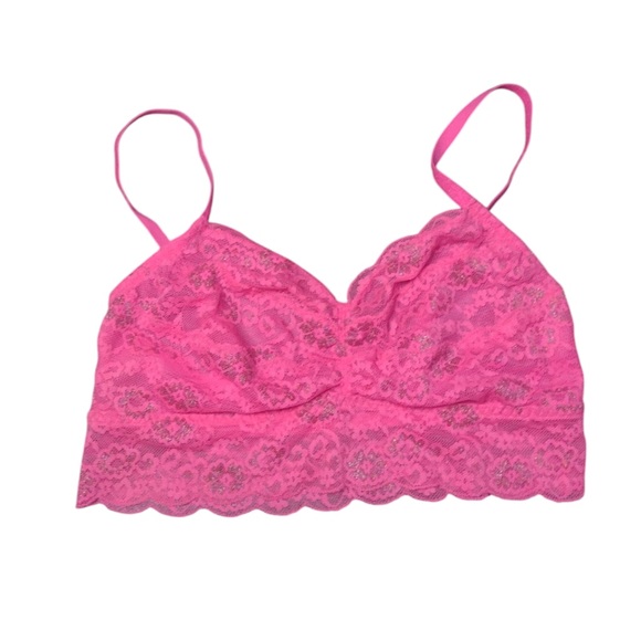 PINK Victoria's Secret Other - Sky* Victoria’s Secret PINK Hot Pink Bralette Sz Medium